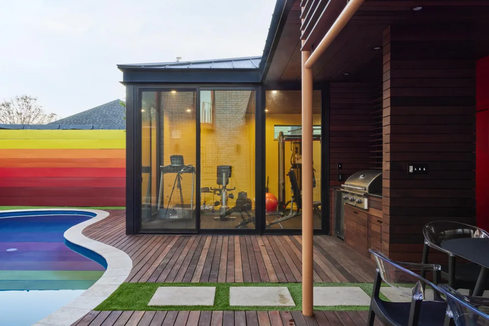 Vibrant Outdoor Transformation by Nathan Fell Architecture - Photo 12