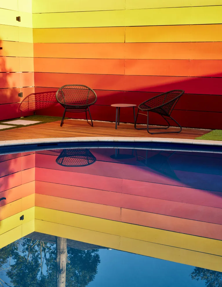 Vibrant Outdoor Transformation by Nathan Fell Architecture - Photo 13