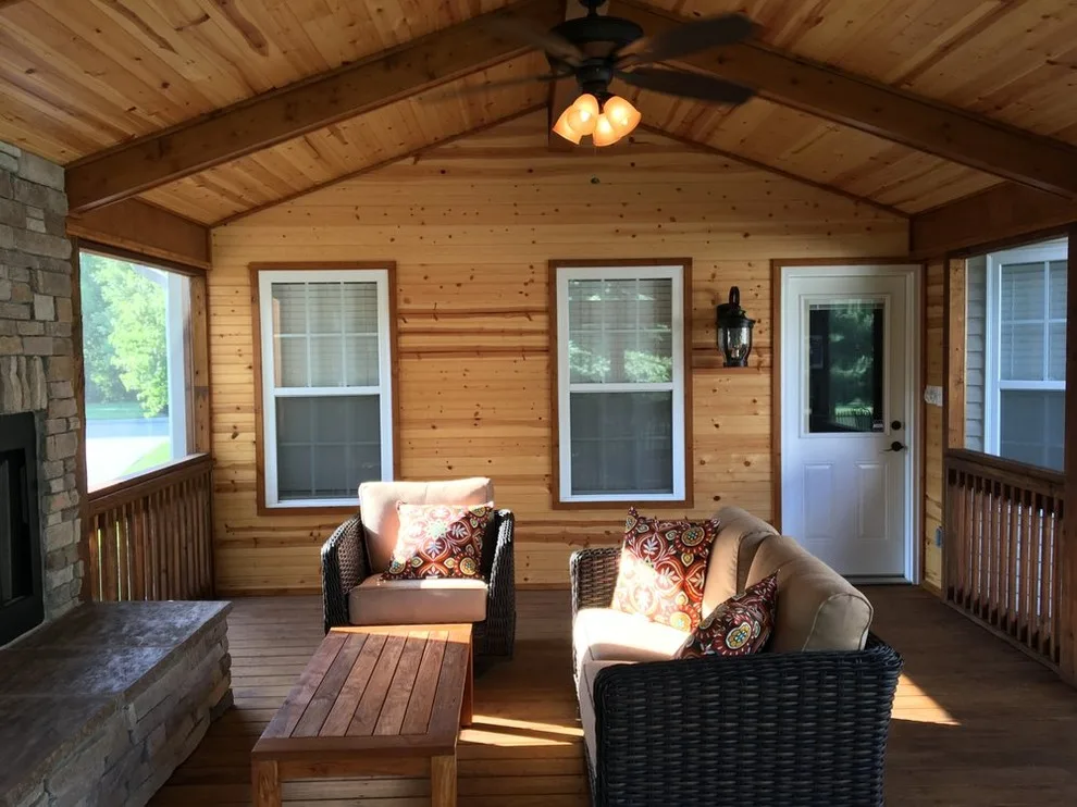 Porch Enclosure Expansion by Falconnier Design Co - Photo 6