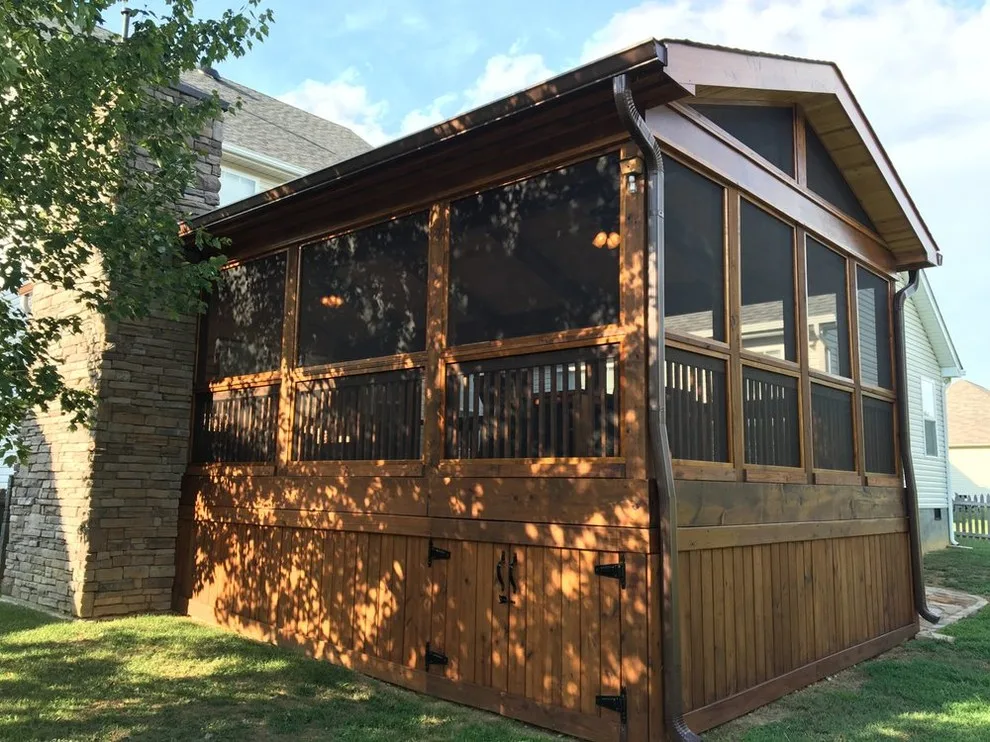 Porch Enclosure Expansion by Falconnier Design Co - Photo 8