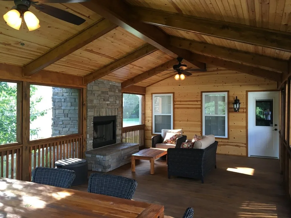 Porch Enclosure Expansion by Falconnier Design Co - Photo 7