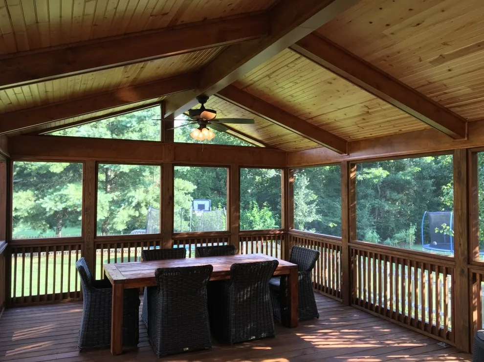 Porch Enclosure Expansion by Falconnier Design Co - Photo 4
