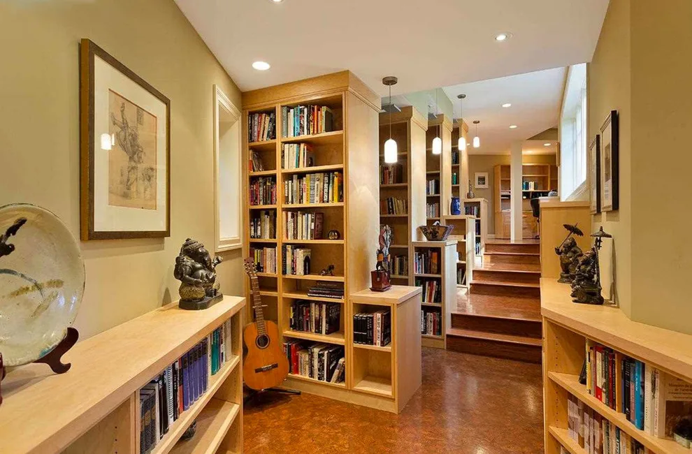Accessory Dwelling Unit with Library and Private Art Collection by Rebecca Schnier Architecture - Photo 13