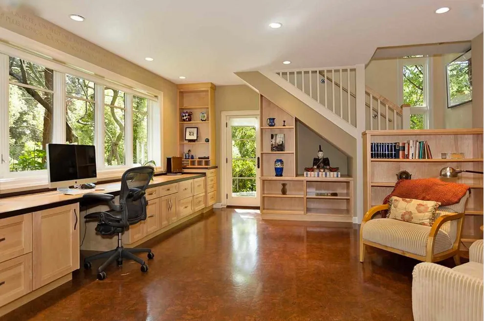 Accessory Dwelling Unit with Library and Private Art Collection by Rebecca Schnier Architecture - Photo 9