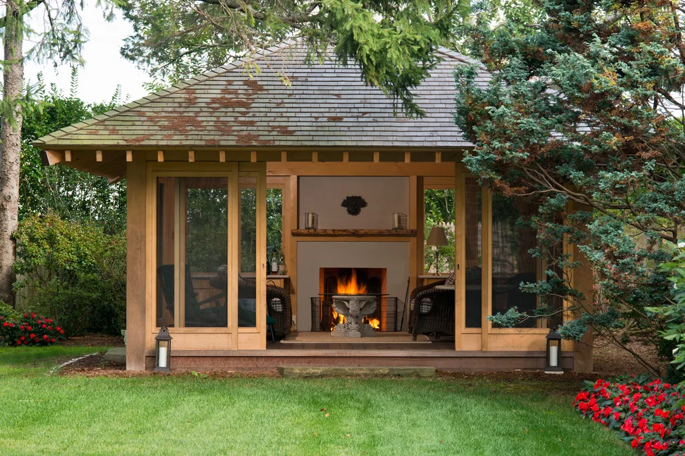 Tranquil Pavilion in Southampton Village by Mark C. Matthews Architecture, PC - Photo 3