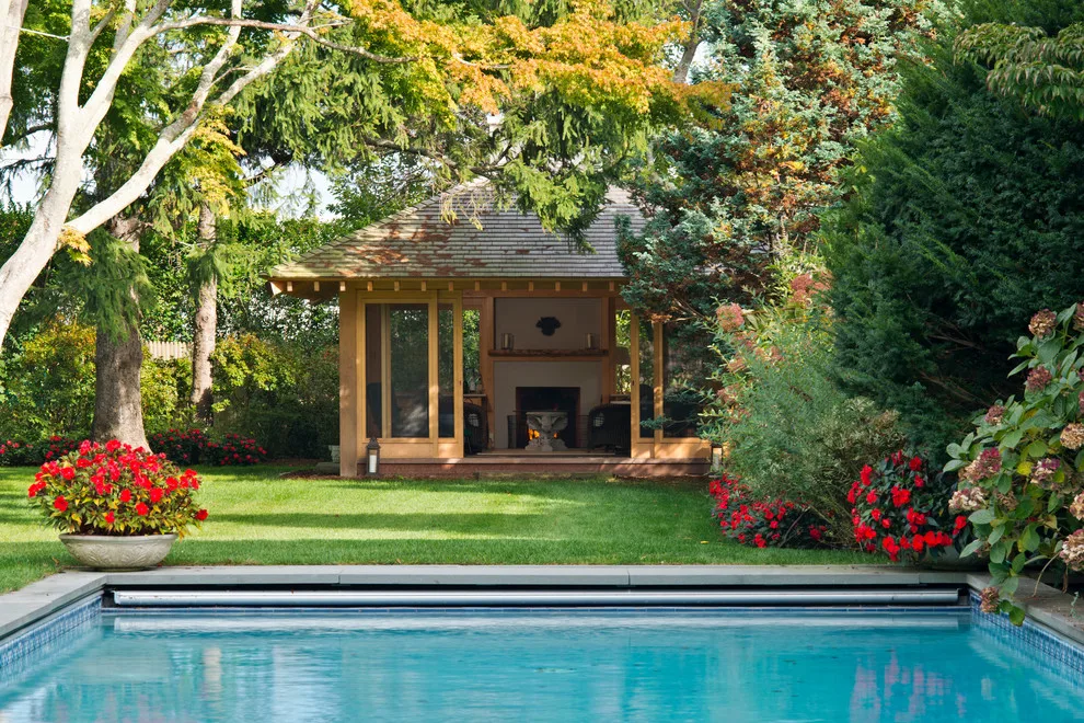 Tranquil Pavilion in Southampton Village by Mark C. Matthews Architecture, PC - Photo 4