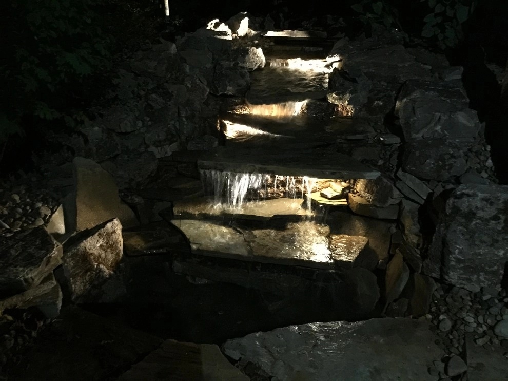 Waterfall by VIVID Landscape & Lighting - Photo 2