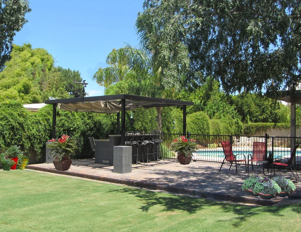 Backyard Patio & Pool Areas by Waibel & Associates Landscape Architecture - Photo 2