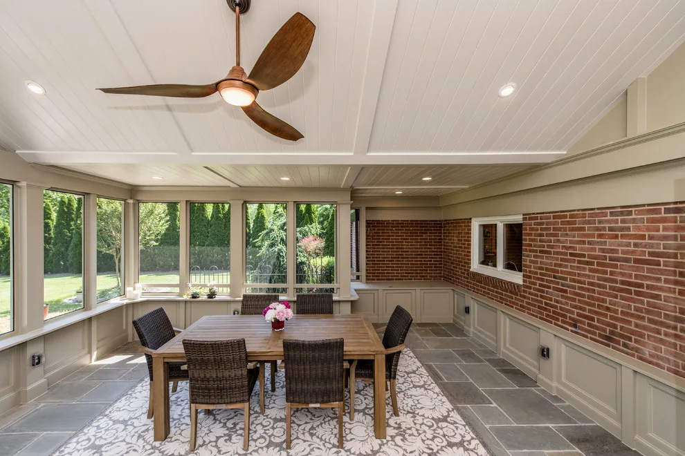 Craftsman Sunroom Expansion in Silver Spring, MD by Upton Architecture, LLC - Photo 3