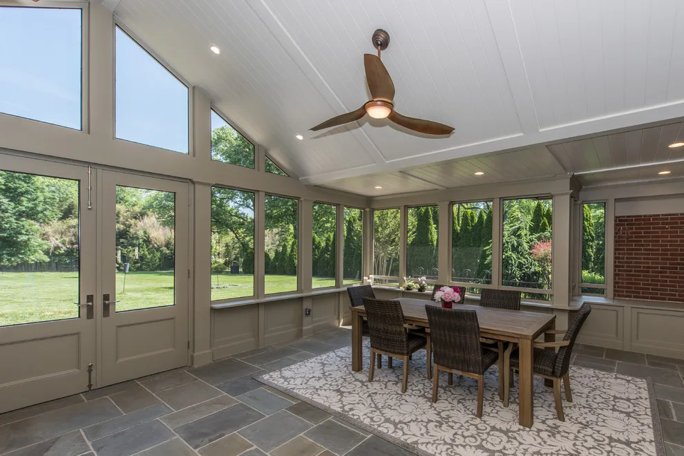 Craftsman Sunroom Expansion in Silver Spring, MD by Upton Architecture, LLC - Photo 8