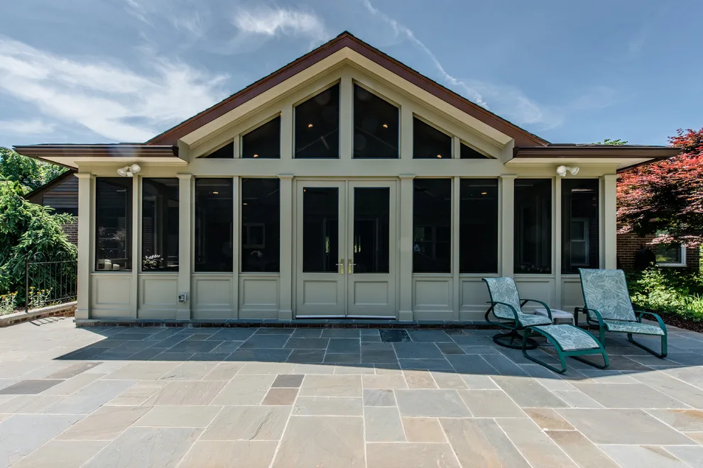 Craftsman Sunroom Expansion in Silver Spring, MD by Upton Architecture, LLC - Photo 4