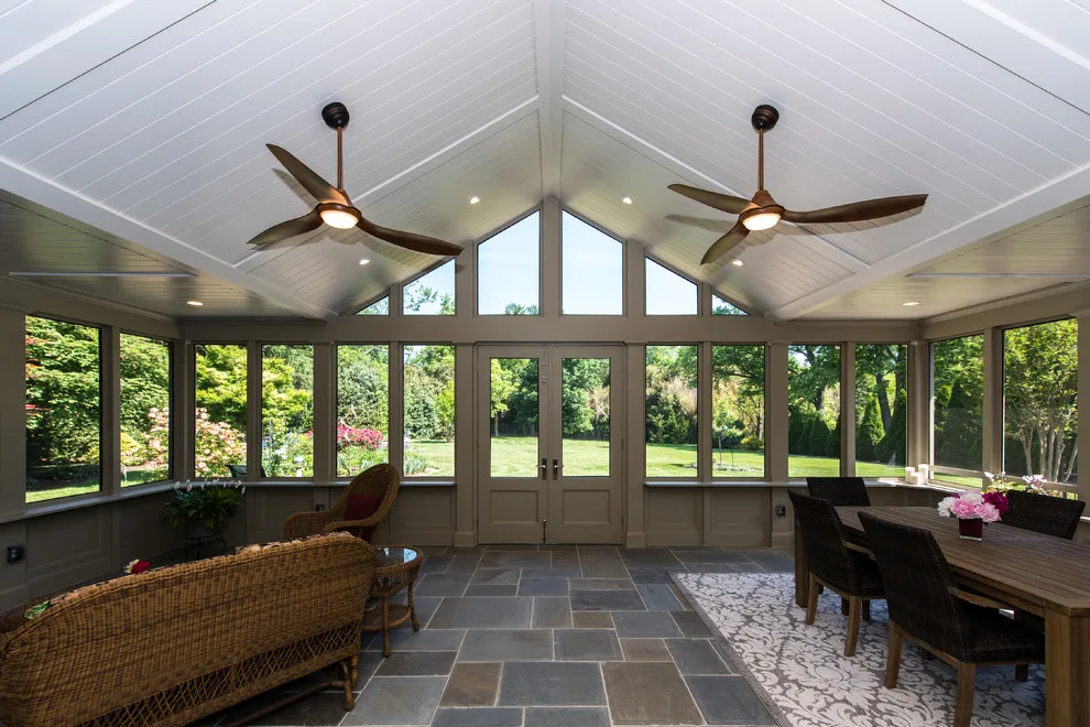 Craftsman Sunroom Expansion in Silver Spring, MD by Upton Architecture, LLC - Photo 6