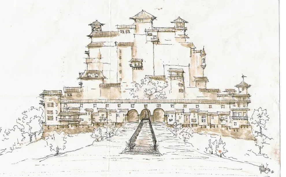 Sketch Concepts from Different Projects II by Franklin & Zaldivar Architecture And Planning - Photo 2