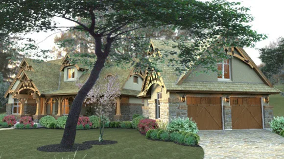 Compact Home Design 9401-00003 by America's Best House Plans - Photo 3