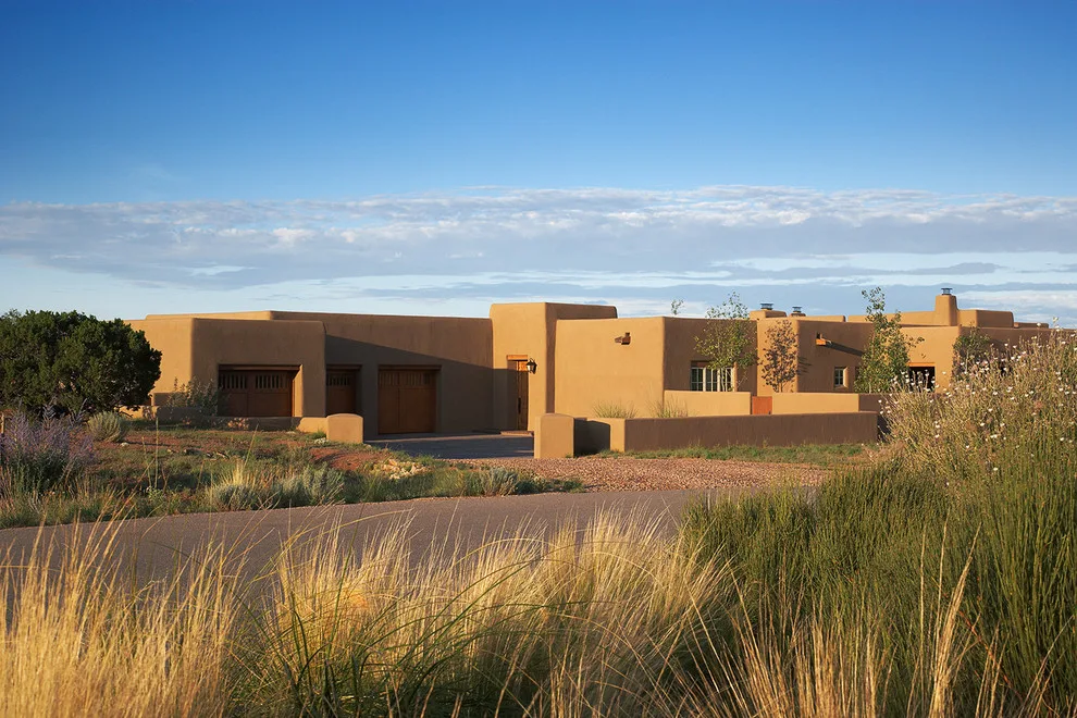 Santa Fe Southwestern Home Construction by Shaw Architecture LLC. - Photo 3