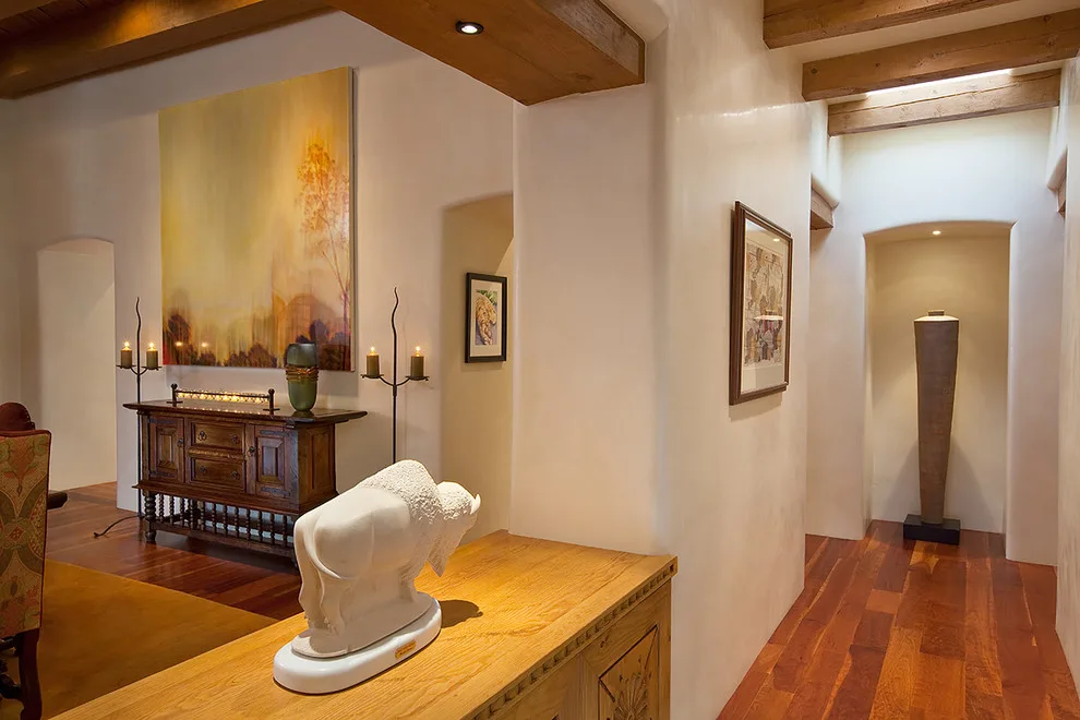 Santa Fe Southwestern Home Construction by Shaw Architecture LLC. - Photo 7