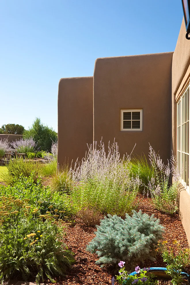 Santa Fe Southwestern Home Construction by Shaw Architecture LLC. - Photo 6