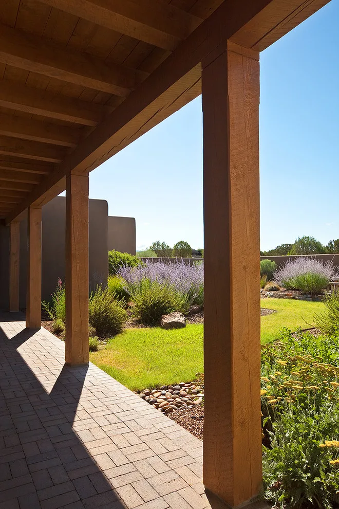 Santa Fe Southwestern Home Construction by Shaw Architecture LLC. - Photo 2