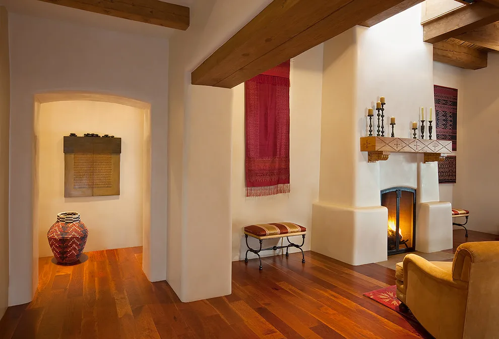 Santa Fe Southwestern Home Construction by Shaw Architecture LLC. - Photo 5