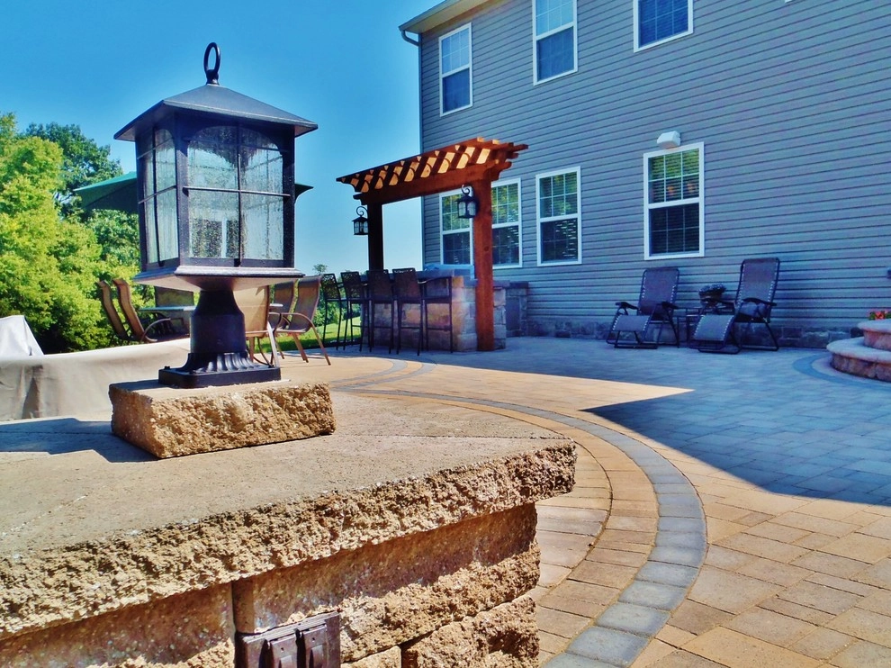 Outdoor Entertainment Areas by Weavers Landscape Company - Photo 7