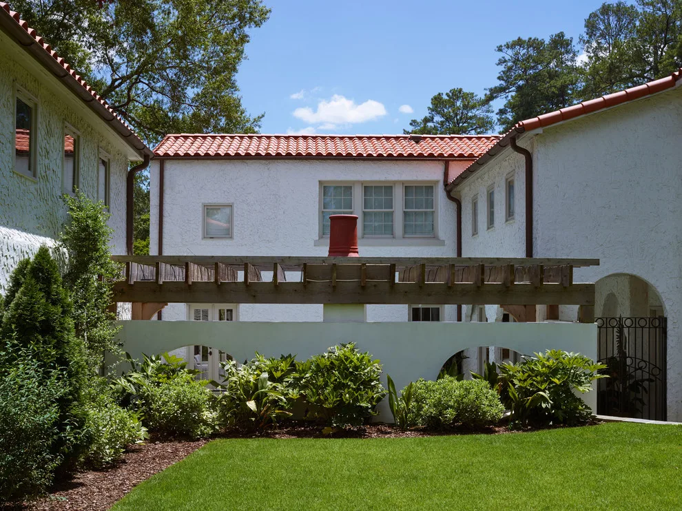 Hispanic Colonial Facade by Christopher Architecture & Interiors - Photo 2