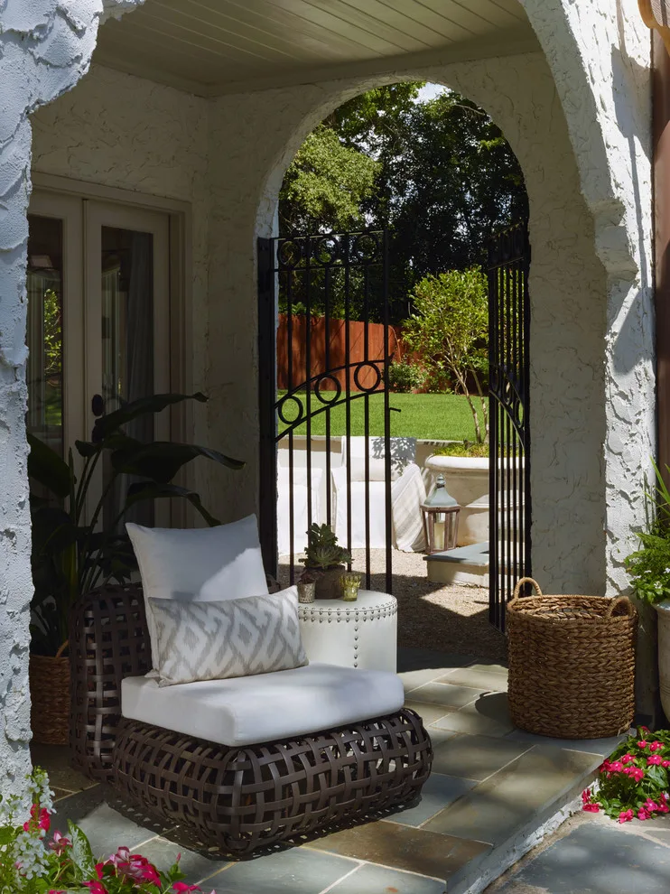 Hispanic Colonial Facade by Christopher Architecture & Interiors - Photo 3