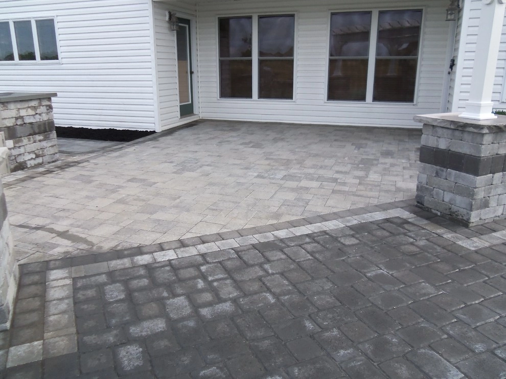 2014 Patio with Fireplace & Pergola by Weavers Landscape Company - Photo 13