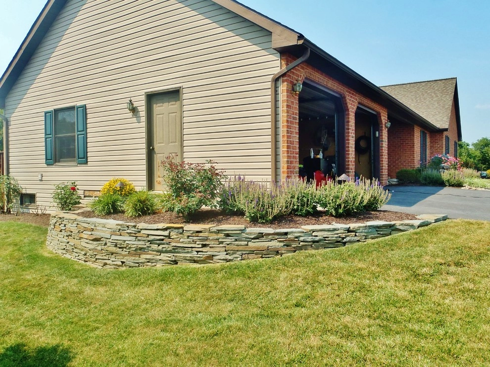 Dry Stacked Stone Walls by Weavers Landscape Company - Photo 4