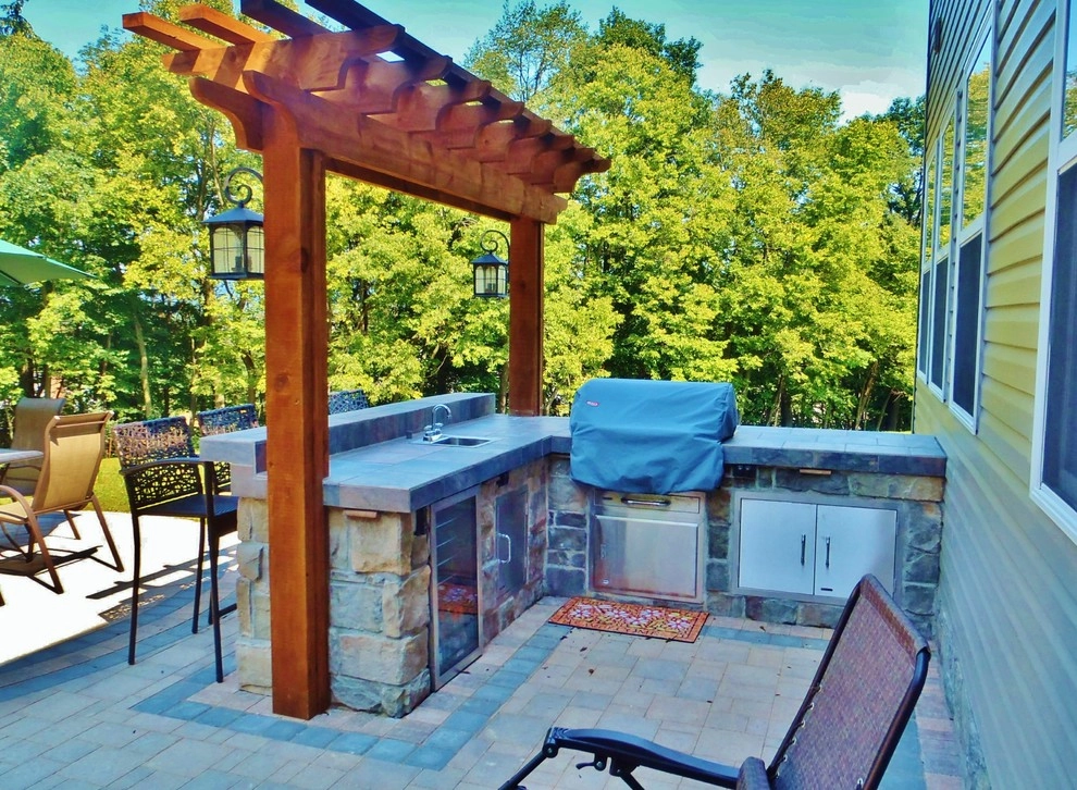 Outdoor Entertainment Areas by Weavers Landscape Company - Photo 10