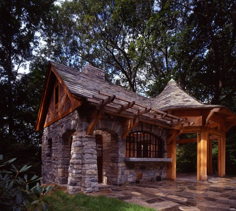 Rock Swimming Pool Pavilion by Andrew Chary Architect, PLLC - Photo 2