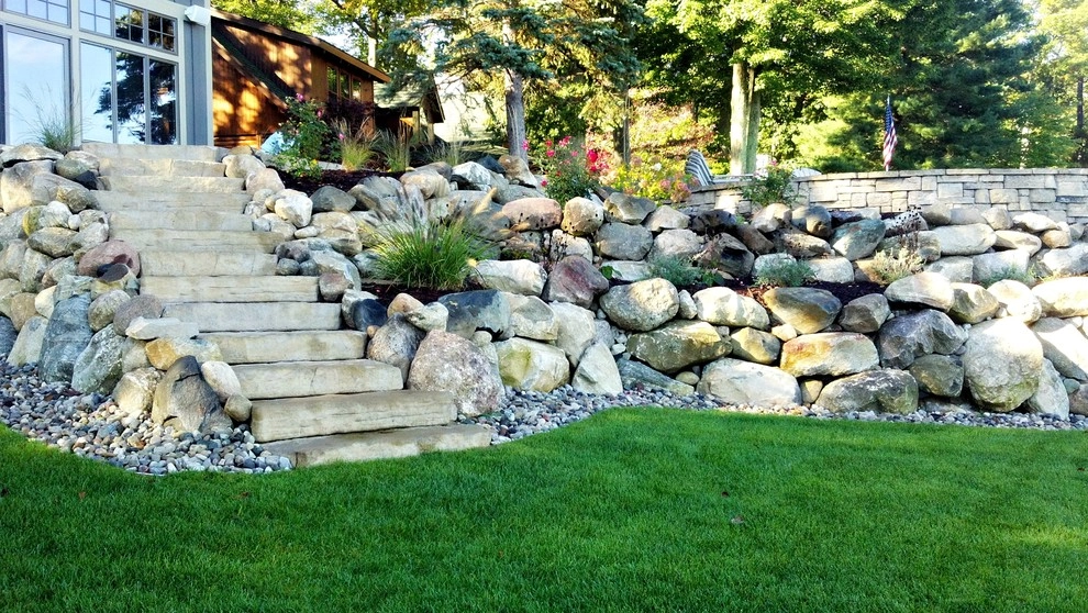 Rosetta Steps & Boulder Walls by Weesies Bros. Garden Centers & Landscaping - Photo 4