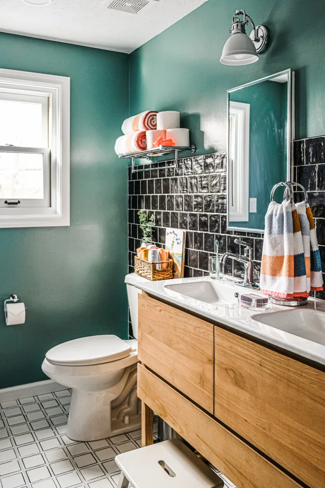 Chic Children's Bathroom by Rockledge Design + Architecture - Photo 14