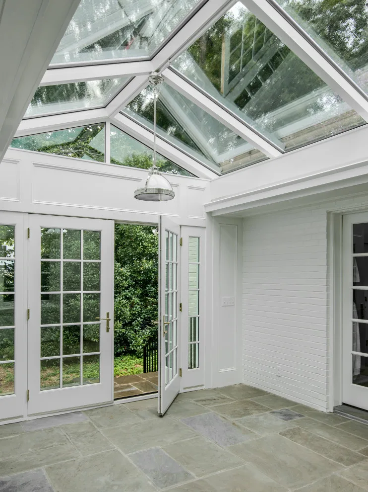 Glass-roofed sunroom enclosure by Noble Architects, LLC - Photo 3