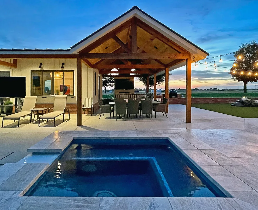 Thomas Swimming Pool House by Ryan Fogle, AIA - Goldy Architecture - Photo 6