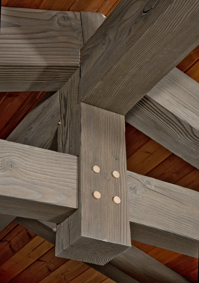 Potomac Screen Porch with Timber Frame by Upton Architecture, LLC - Photo 3