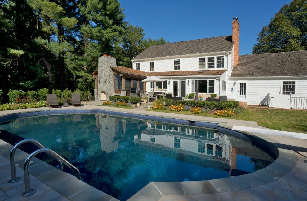 Potomac Screen Porch with Timber Frame by Upton Architecture, LLC - Photo 10