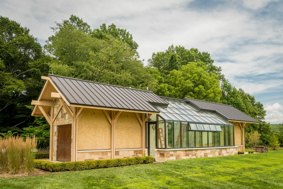 Wooden Greenhouse by Tabberson Architects - Photo 4