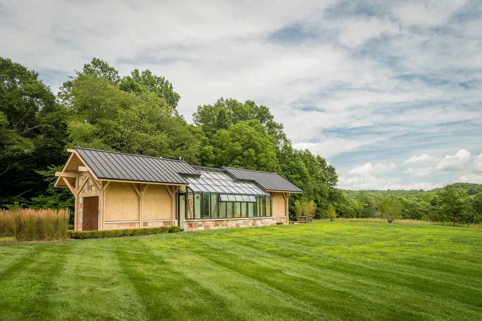 Wooden Greenhouse by Tabberson Architects - Photo 5