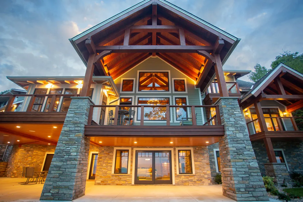 Timber Design for Torch Lake in Rapid City by Edgewater Design Group - Photo 15