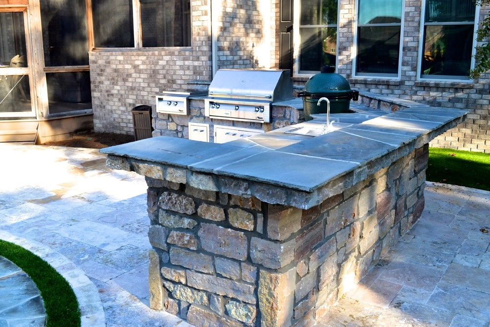 Outdoor Kitchen by Willow Branch Landscapes - Photo 13