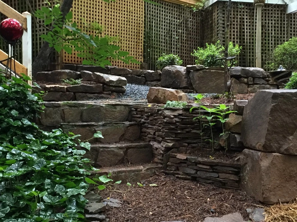 Natural Carolina Mountain Stone Creation by Wilson's Natural Landscaping, LLC - Photo 12