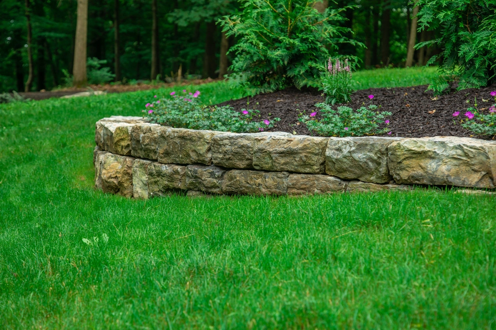 Traditional Home & Colorful Containers by Winland's Complete Landscaping Service - Photo 4
