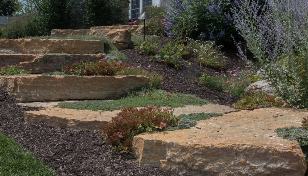 Craftsman Home with perennial gardens by Winland's Complete Landscaping Service - Photo 29