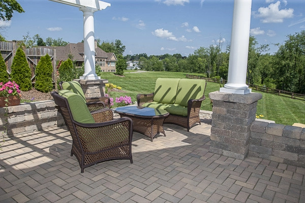 Classy Pergola with Paver Patio by Winland's Complete Landscaping Service - Photo 3