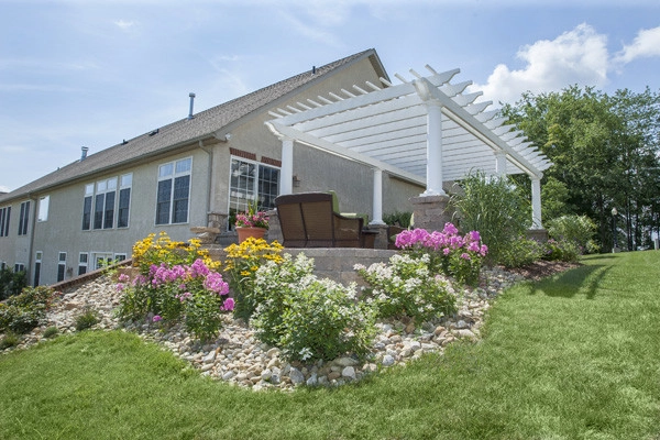 Classy Pergola with Paver Patio by Winland's Complete Landscaping Service - Photo 6