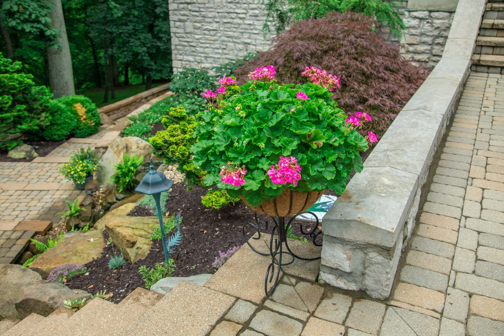Traditional Home & Colorful Containers by Winland's Complete Landscaping Service - Photo 26