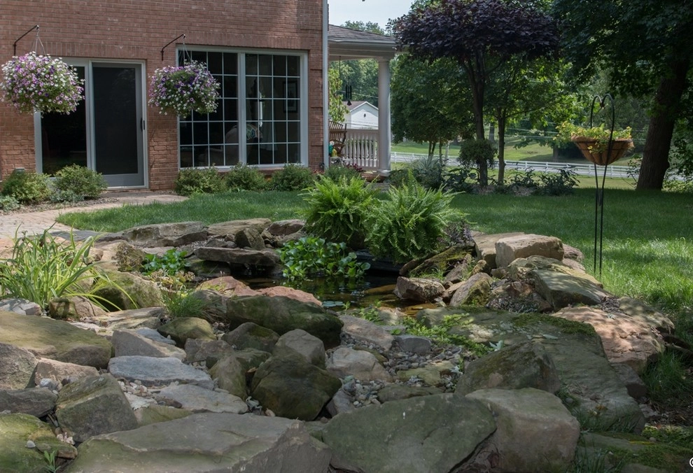 Woodland Stream & Pond by Winland's Complete Landscaping Service - Photo 9
