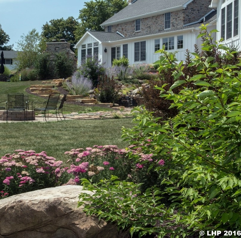 Craftsman Home with perennial gardens by Winland's Complete Landscaping Service - Photo 3