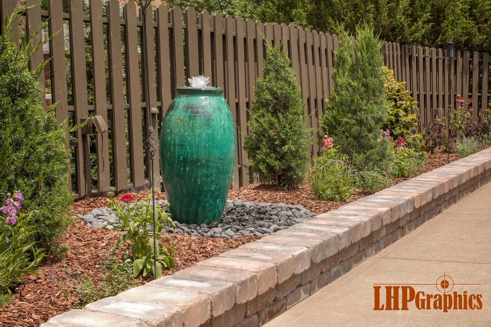 Vase Water Feature & Garden Wall by Winland's Complete Landscaping Service - Photo 6