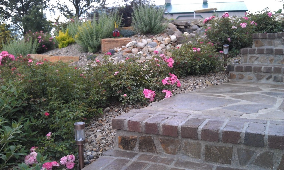 Natural Stone Pool & Wall by Winland's Complete Landscaping Service - Photo 9